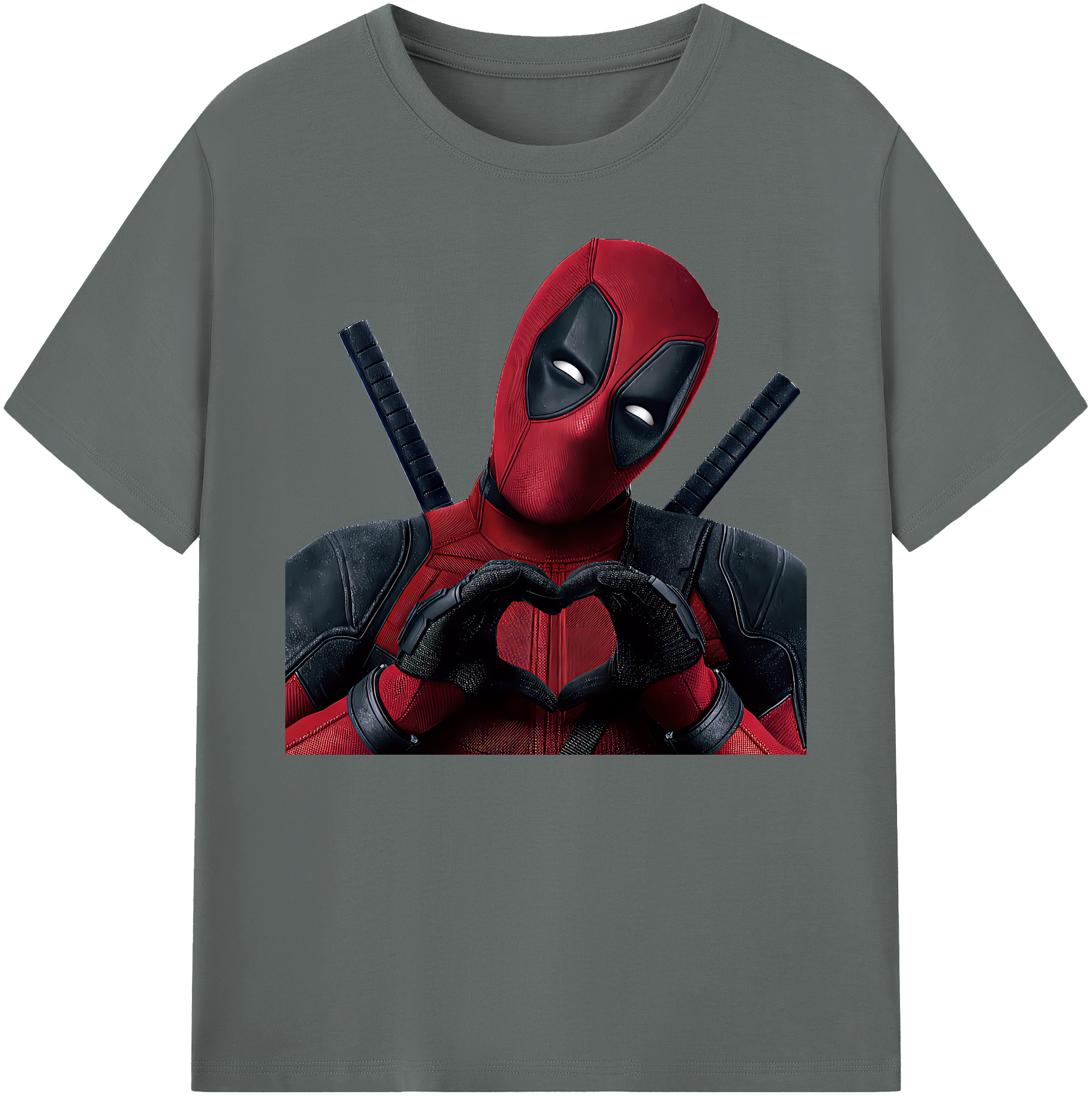 （画像用） Deadpool デッドプール 綿100％ メンズ半袖Tシャツ｜肌触りやわらか＆通気性